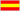 Flagge spanisches Profil