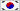 Flagge koreanisches Profil