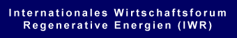 Internationales Wirtschaftsforum Regenerative Energien (IWR)