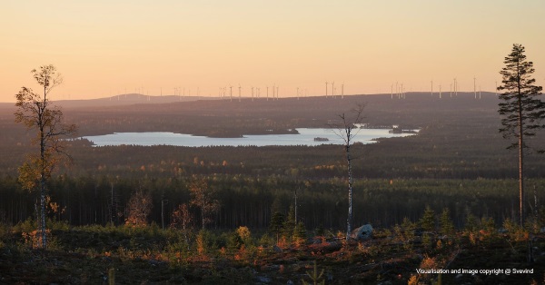 Windpark Markbygden ETT, Svevind