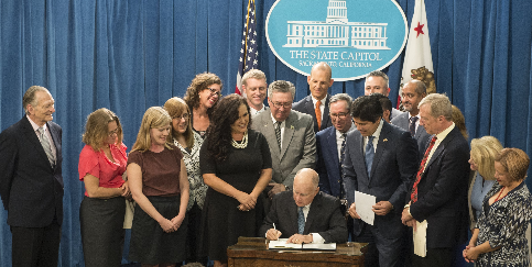 Governor Brown Signs 100 Percent Clean Electricity Bill