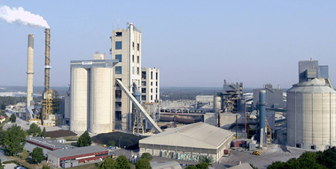 Cementa Werk auf Gotland
