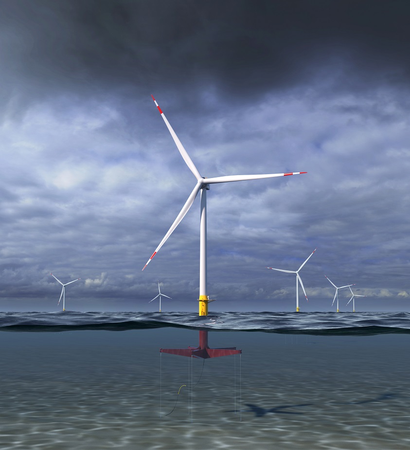 GE forscht an schwimmender 12 MW Offshore-Windturbine