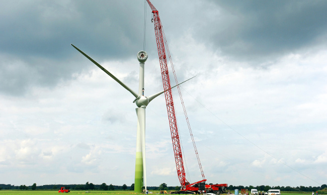 Errichtung Windenergieanlage
