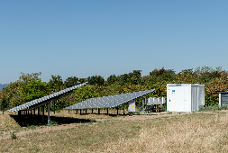 Solarpark mit 1.500 Volt Technologie
